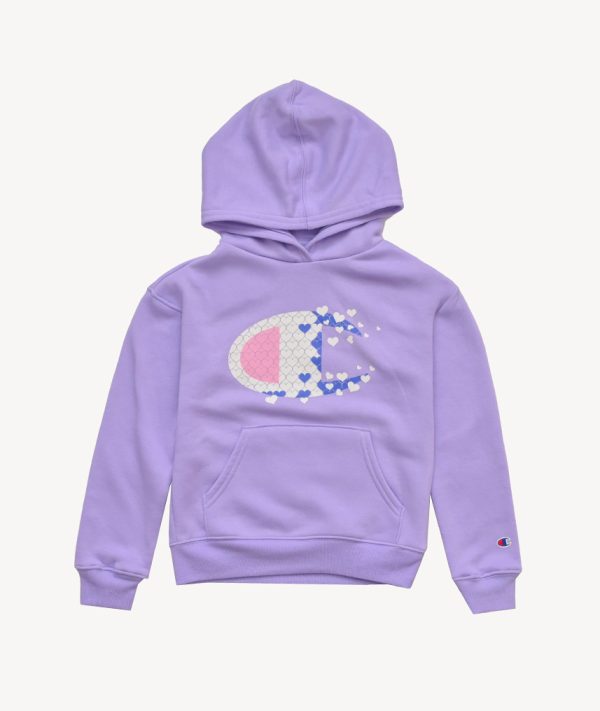Hoodie CHAMPION Violet Enfant