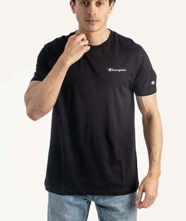 T-Shirts CHAMPION Basique Noir