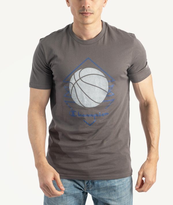 T-Shirts CHAMPION Gris Foncé