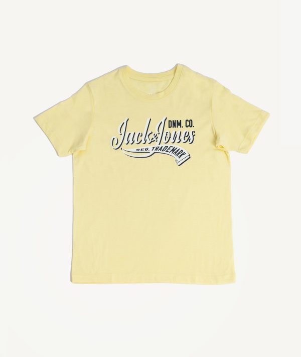 T-Shirts Imprimé JACK&JONES enfant Jaune