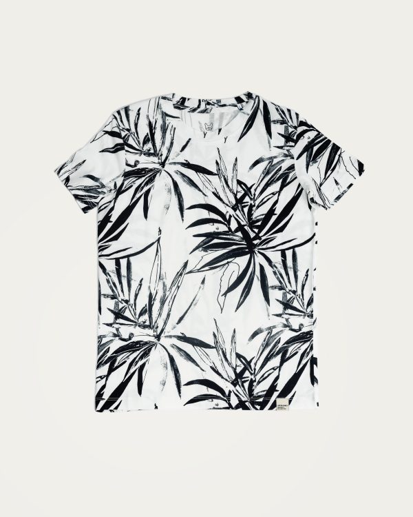 T-Shirts Imprimé JACK&JONES enfant Blanc, Bleu