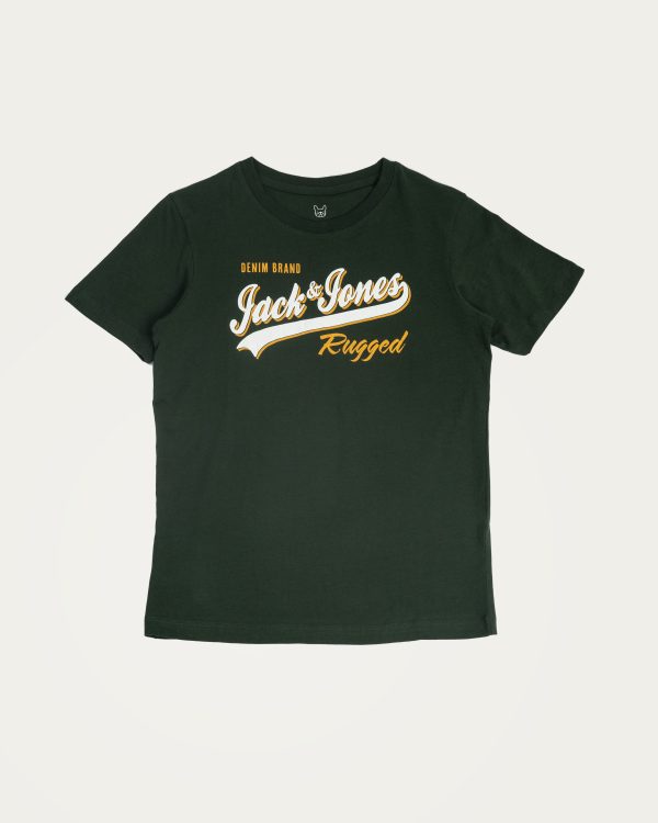 T-Shirts Imprimé JACK&JONES enfant Vert