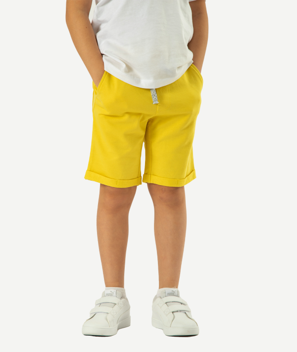 Short NAME IT Enfant Jaune