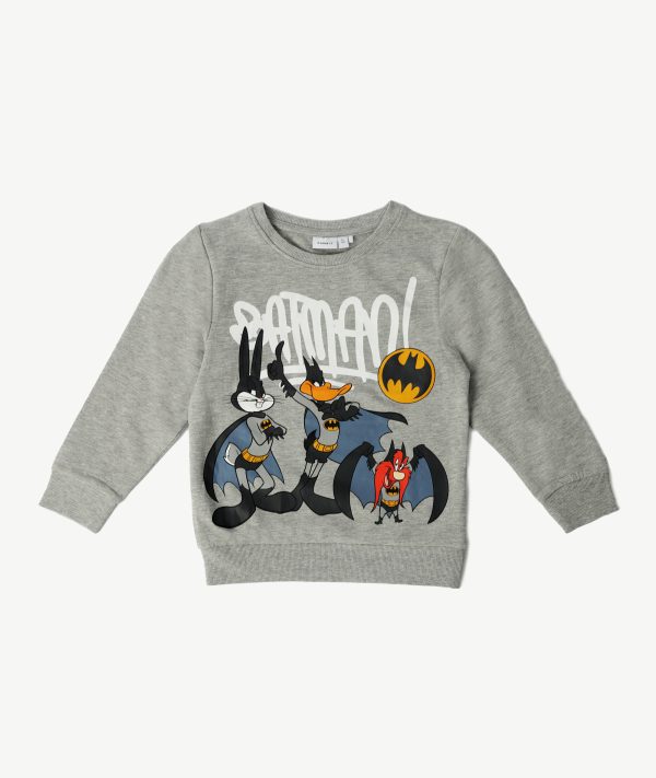 Sweatshirt NAME IT Gris Motif Looney Tunes