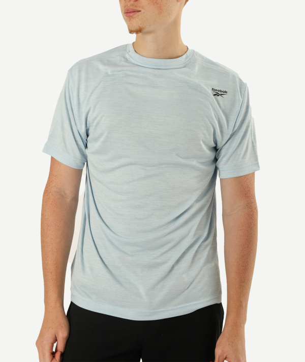 T-Shirts de Sport REEBOK Bleu Ciel