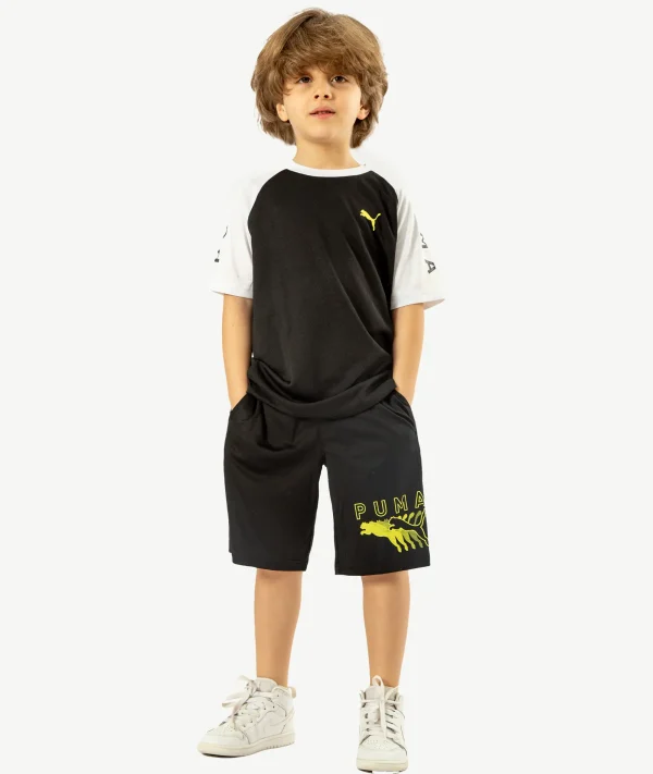 Ensembles Joggings Garçon Noir Et Blanc